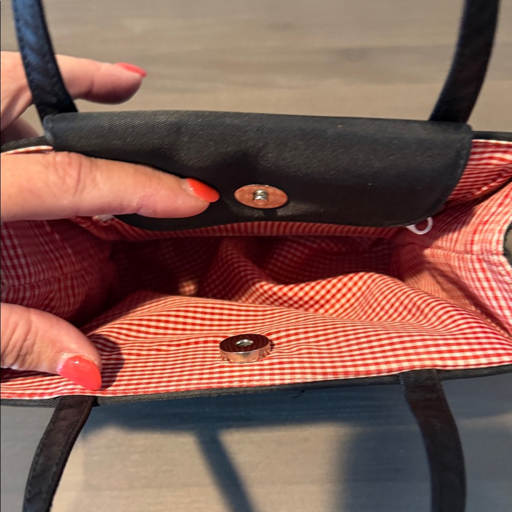 Kate Spade Black and Red Tote - Picture 2 of 4